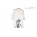Wayang Kulit Kaftan Short (White)
